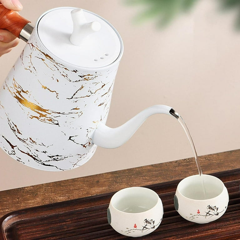 Smart Heat Induction Kettle, Electric Quick Heating Coffee Pot, Smart Hand Brewing Coffee Pot, Home Long Narrow Pour Over Coffee Kettle Smart Heat Induction Kettle, Electric Quick Heating Coffee Pot, Smart Hand Brewing Coffee Pot, Home Long Narrow Pour Over Coffee Kettle